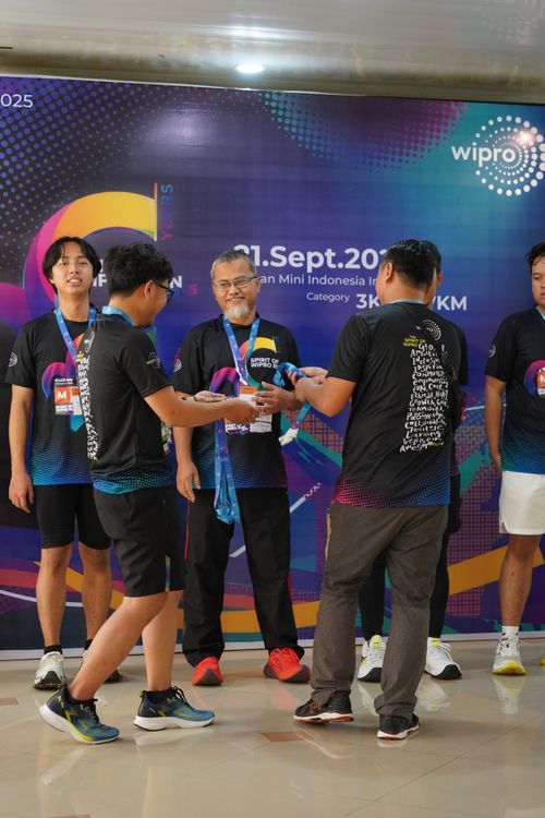 Race photo from WIPRO RUN 2025 - Vitalis Unza 20th Anniversary