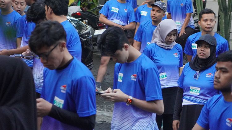 Race photo from KBP City Run 2024 Vibes