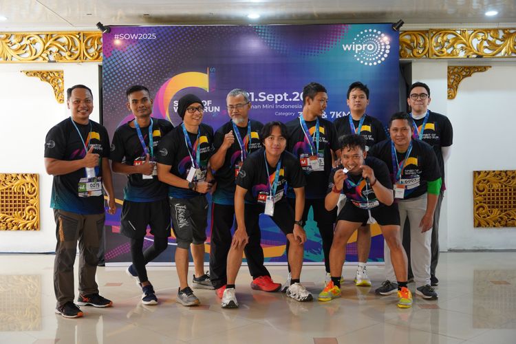 Race photo from WIPRO RUN 2025 - Vitalis Unza 20th Anniversary