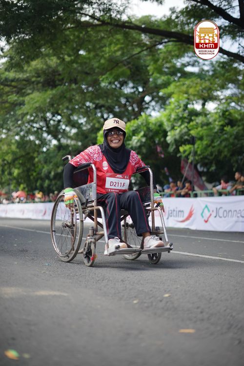 Race photo from Kediri Half Marathon 2025
