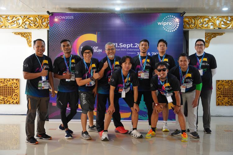 Race photo from WIPRO RUN 2025 - Vitalis Unza 20th Anniversary