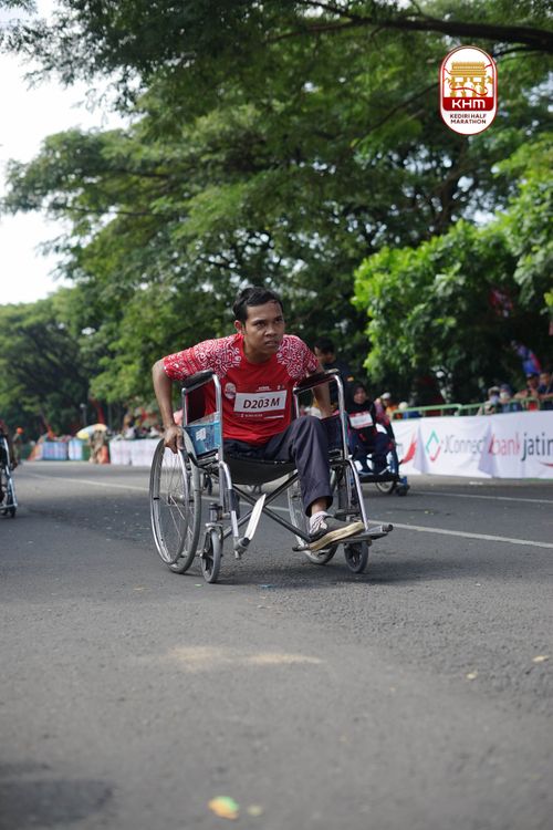 Race photo from Kediri Half Marathon 2025