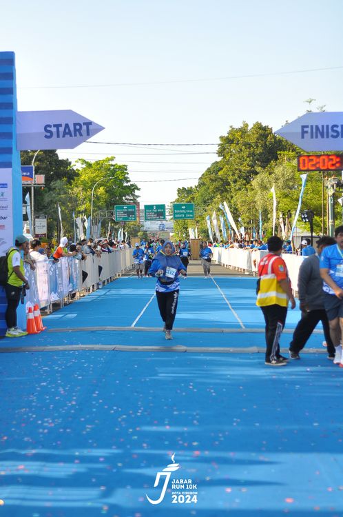 Race photo from Jabar Run 10K 2024