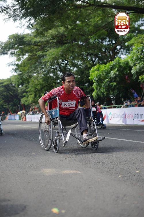 Race photo from Kediri Half Marathon 2025