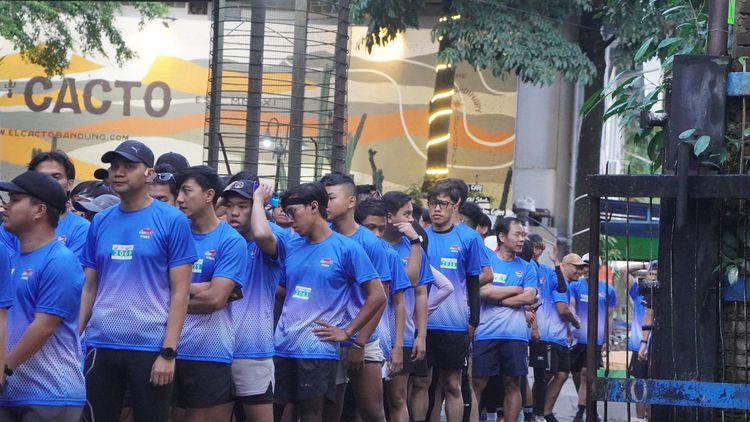 Race photo from KBP City Run 2024 Vibes