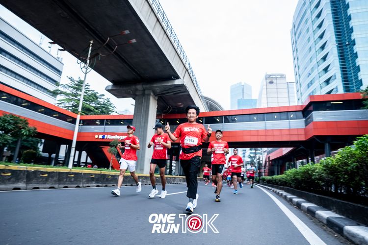 Race photo from ONE RUN 10K 2025
