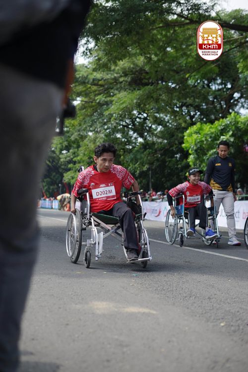 Race photo from Kediri Half Marathon 2025