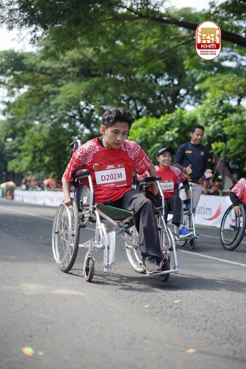 Race photo from Kediri Half Marathon 2025