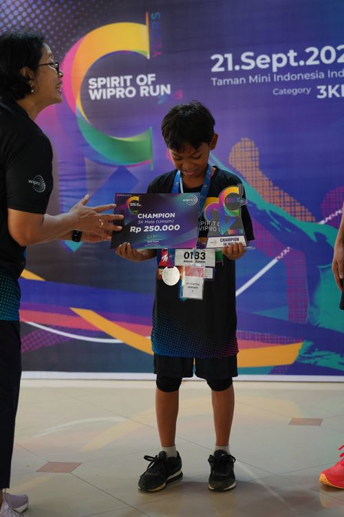 Race photo from WIPRO RUN 2025 - Vitalis Unza 20th Anniversary