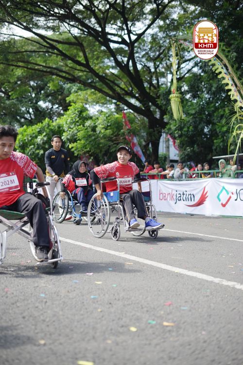 Race photo from Kediri Half Marathon 2025