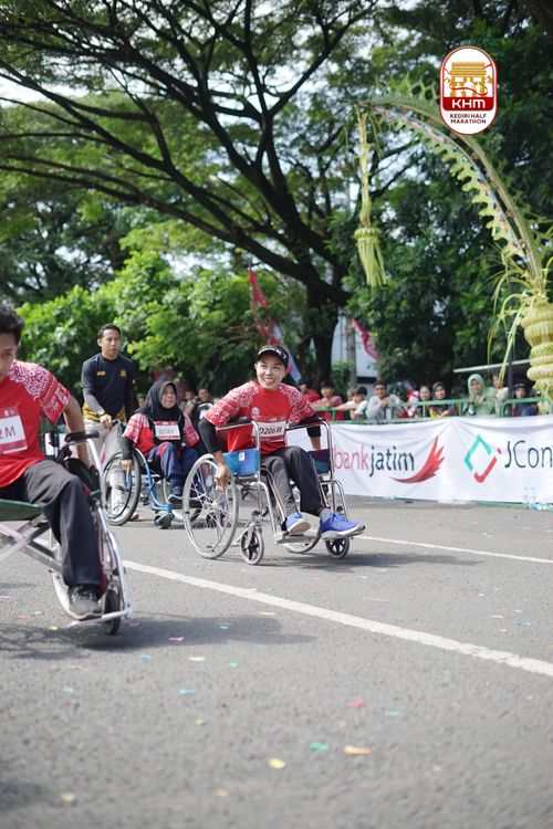 Race photo from Kediri Half Marathon 2025