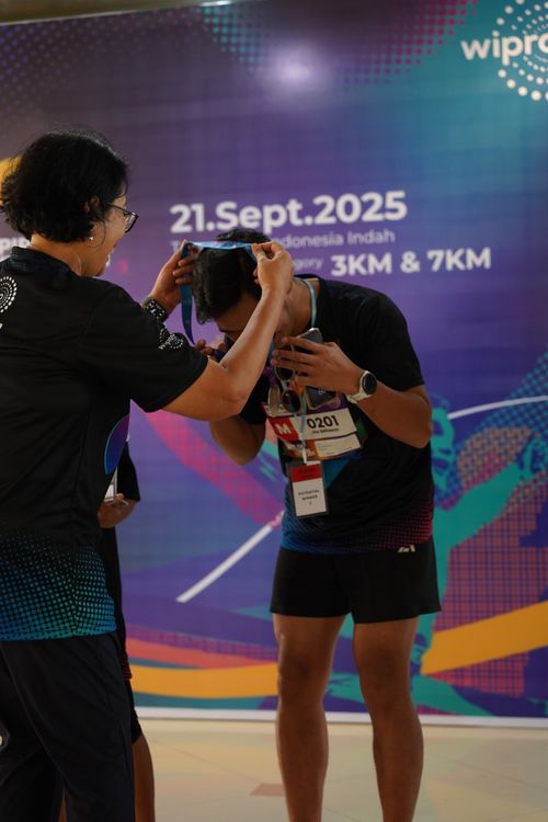 Race photo from WIPRO RUN 2025 - Vitalis Unza 20th Anniversary