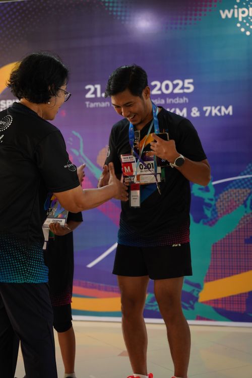 Race photo from WIPRO RUN 2025 - Vitalis Unza 20th Anniversary