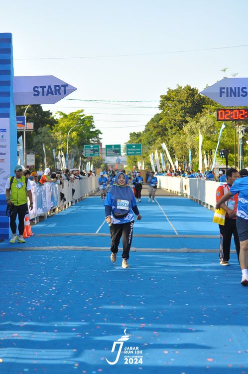 Race photo from Jabar Run 10K 2024