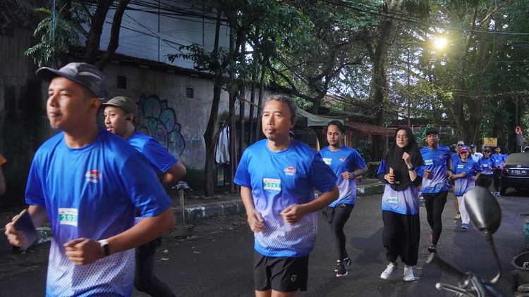 Race photo from KBP City Run 2024 Vibes