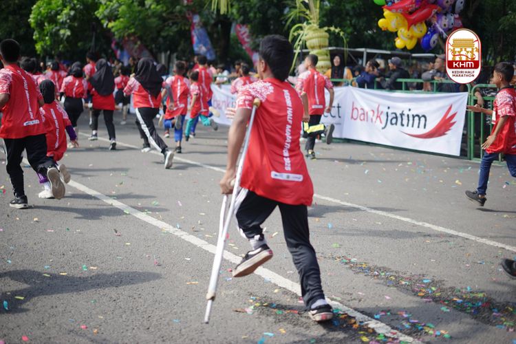 Race photo from Kediri Half Marathon 2025