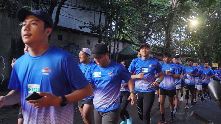 Race photo from KBP City Run 2024 Vibes