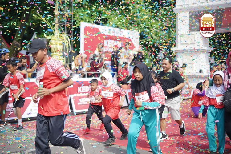 Race photo from Kediri Half Marathon 2025