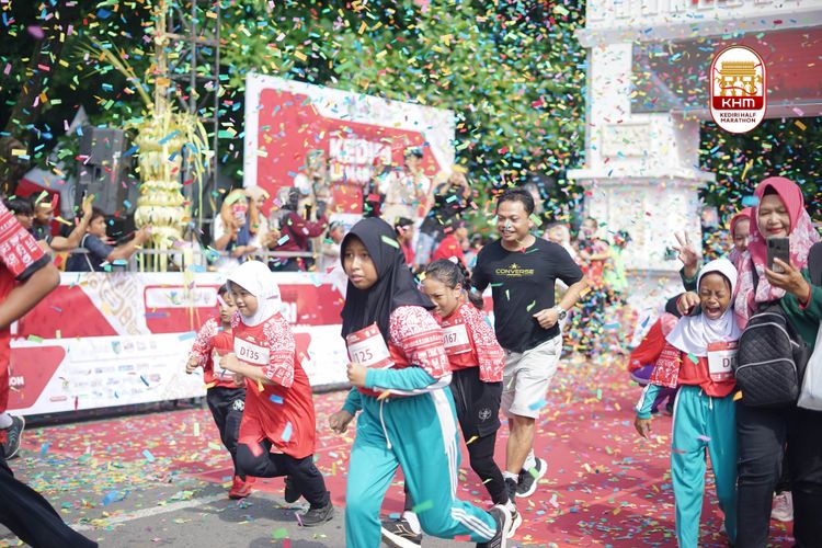 Race photo from Kediri Half Marathon 2025