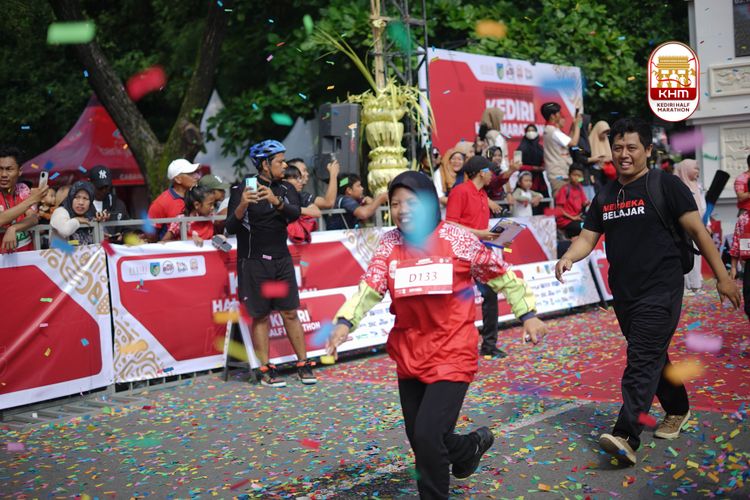 Race photo from Kediri Half Marathon 2025