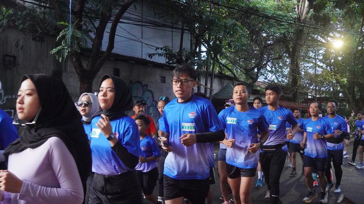 Race photo from KBP City Run 2024 Vibes