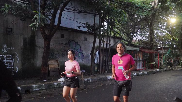 Race photo from KBP City Run 2024 Vibes