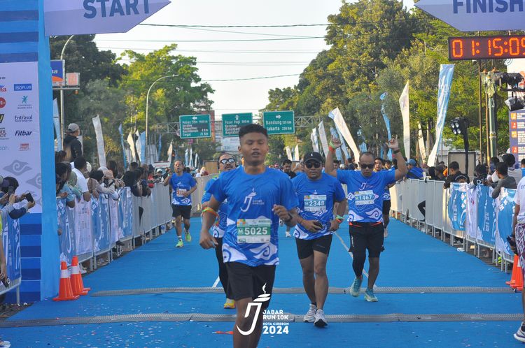 Race photo from Jabar Run 10K 2024