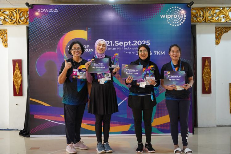 Race photo from WIPRO RUN 2025 - Vitalis Unza 20th Anniversary