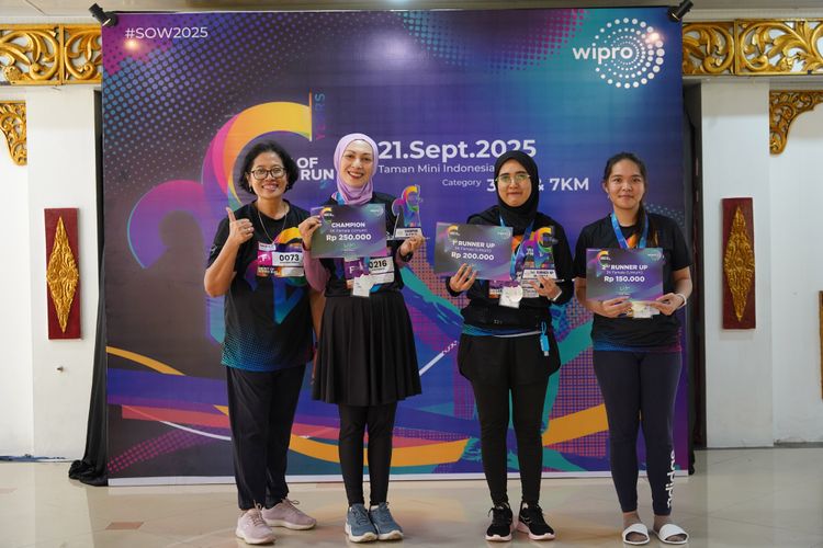Race photo from WIPRO RUN 2025 - Vitalis Unza 20th Anniversary