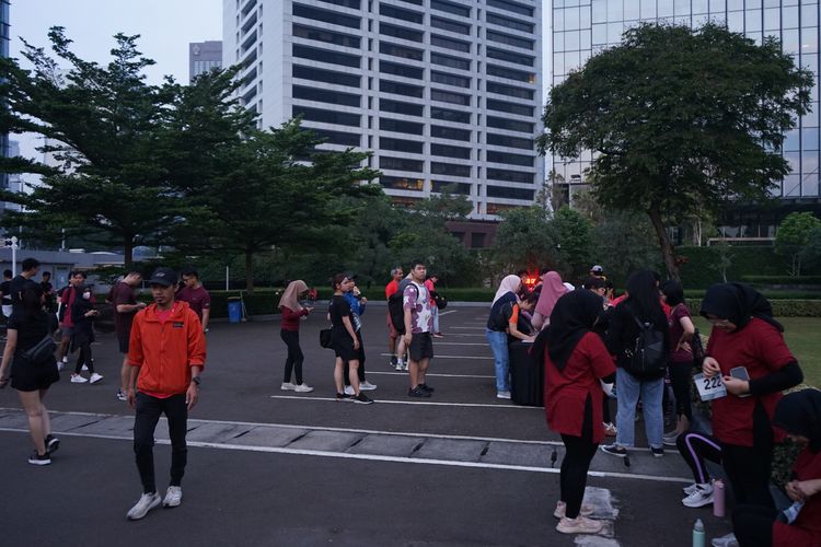 Race photo from Assurance Fun Run 2024