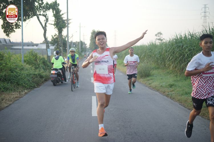 Race photo from Kediri Half Marathon 2024