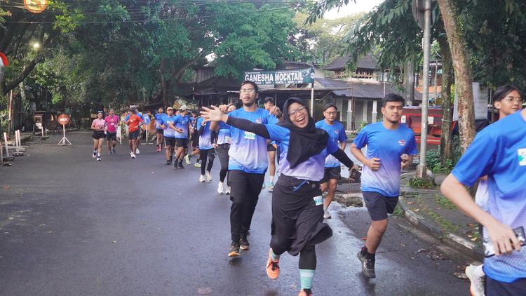 Race photo from KBP City Run 2024 Vibes