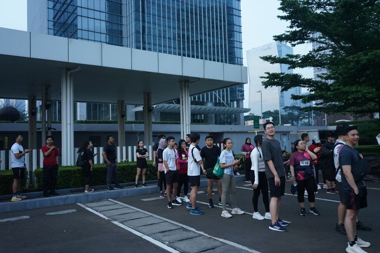 Race photo from Assurance Fun Run 2024