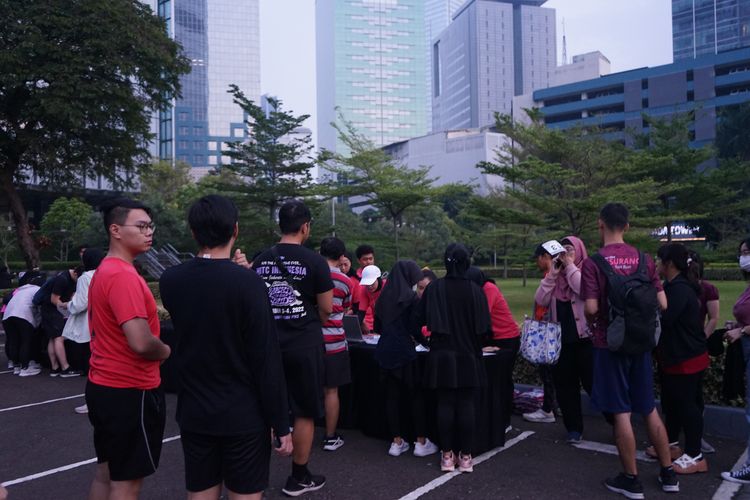Race photo from Assurance Fun Run 2024