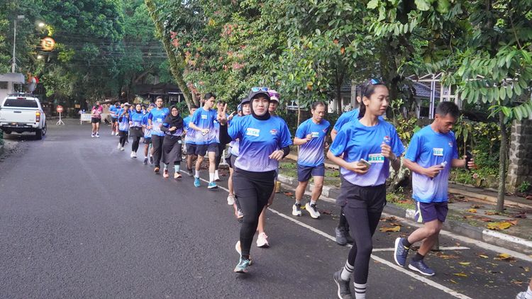 Race photo from KBP City Run 2024 Vibes