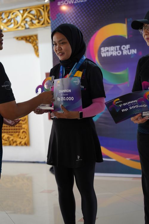 Race photo from WIPRO RUN 2025 - Vitalis Unza 20th Anniversary