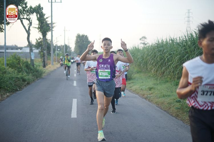 Race photo from Kediri Half Marathon 2024