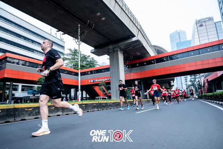 Race photo from ONE RUN 10K 2025