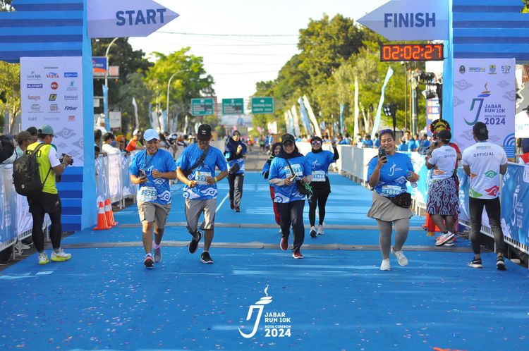 Race photo from Jabar Run 10K 2024