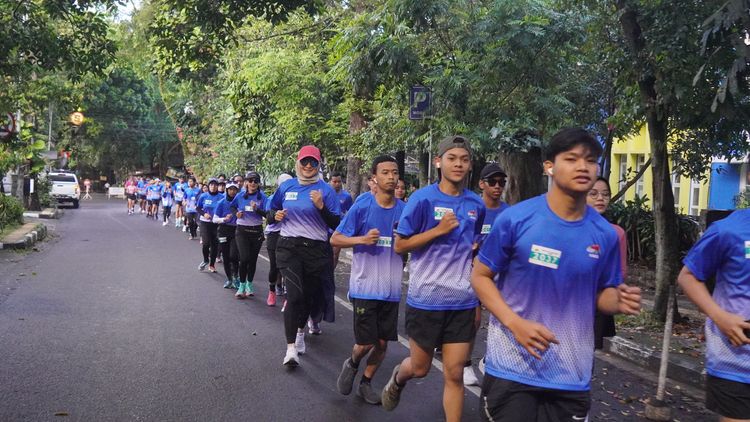 Race photo from KBP City Run 2024 Vibes