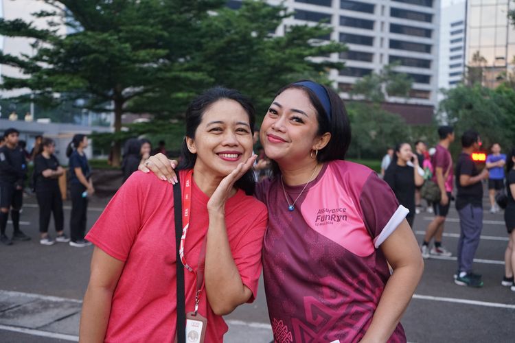 Race photo from Assurance Fun Run 2024