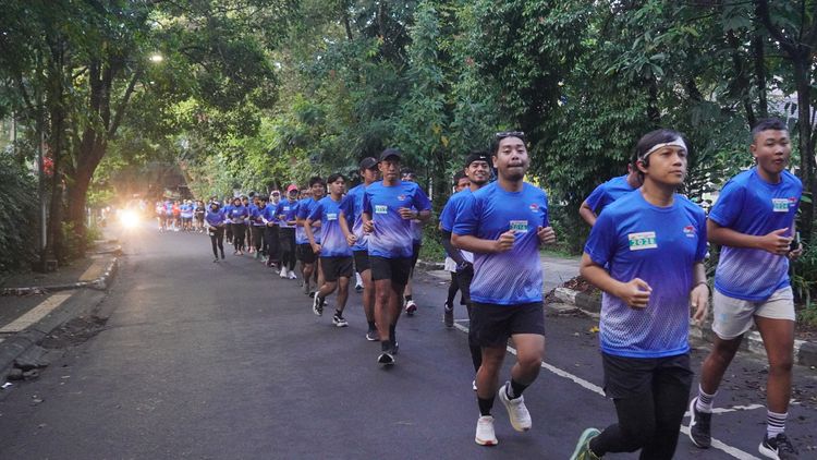 Race photo from KBP City Run 2024 Vibes