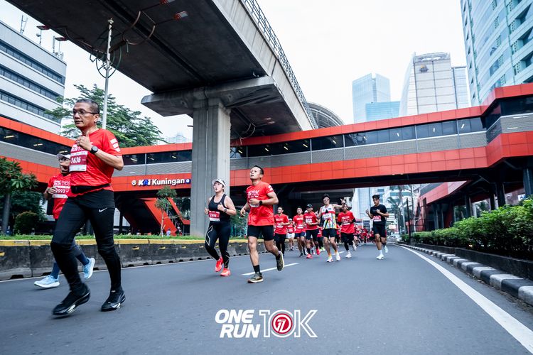 Race photo from ONE RUN 10K 2025