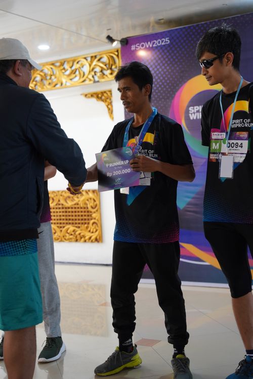 Race photo from WIPRO RUN 2025 - Vitalis Unza 20th Anniversary