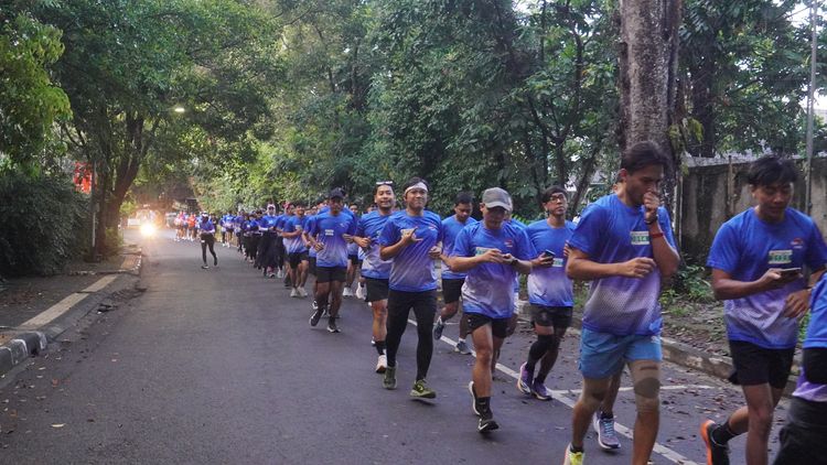 Race photo from KBP City Run 2024 Vibes