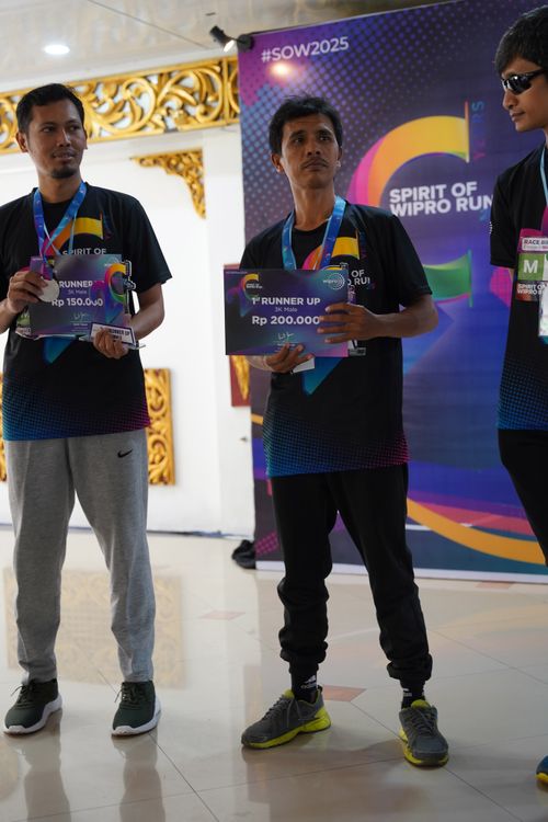 Race photo from WIPRO RUN 2025 - Vitalis Unza 20th Anniversary