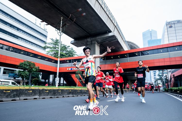 Race photo from ONE RUN 10K 2025