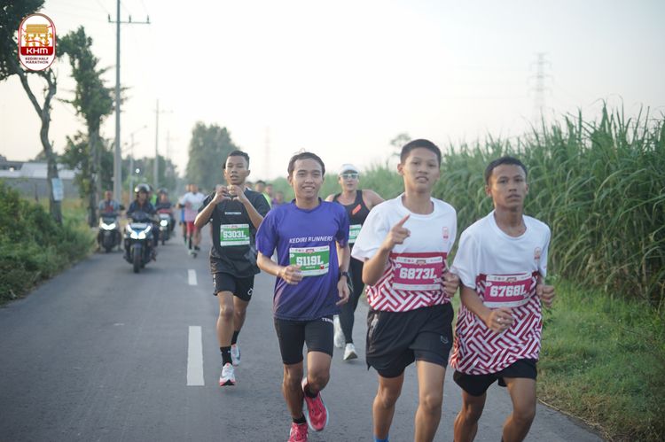 Race photo from Kediri Half Marathon 2024
