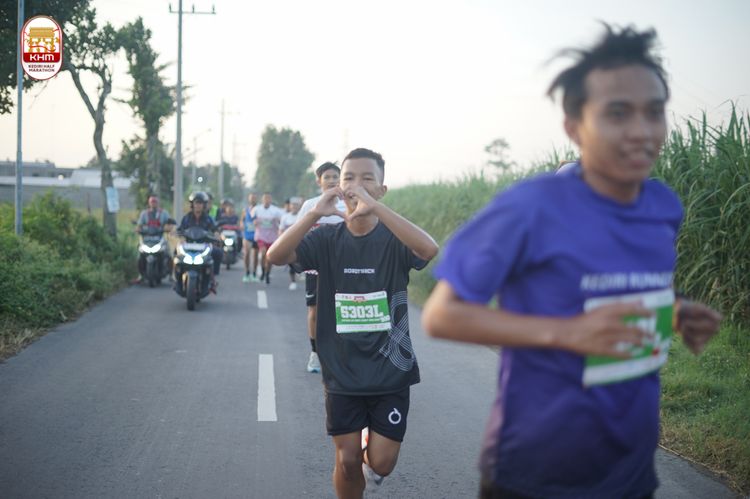 Race photo from Kediri Half Marathon 2024