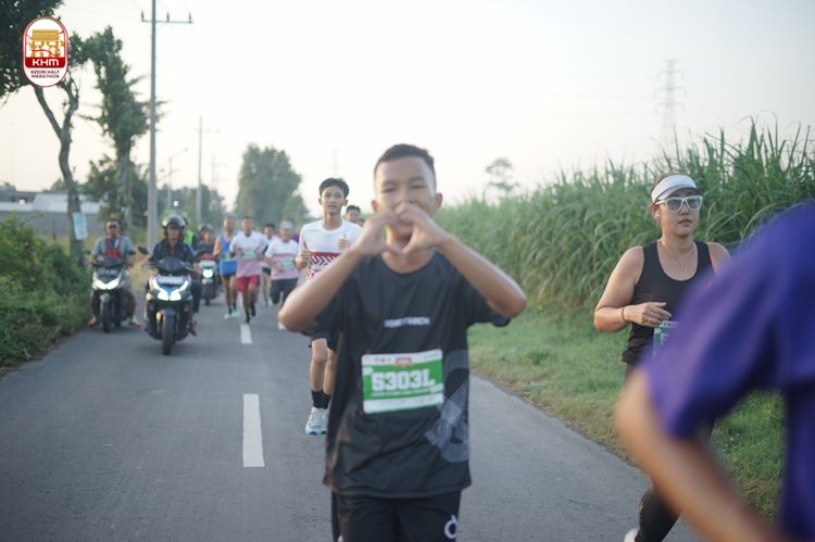 Race photo from Kediri Half Marathon 2024